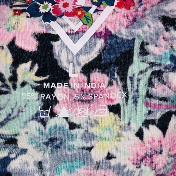 Vera Bradley Cadence Floral-Print Sleep T-Shirt - Picture 6 of 6